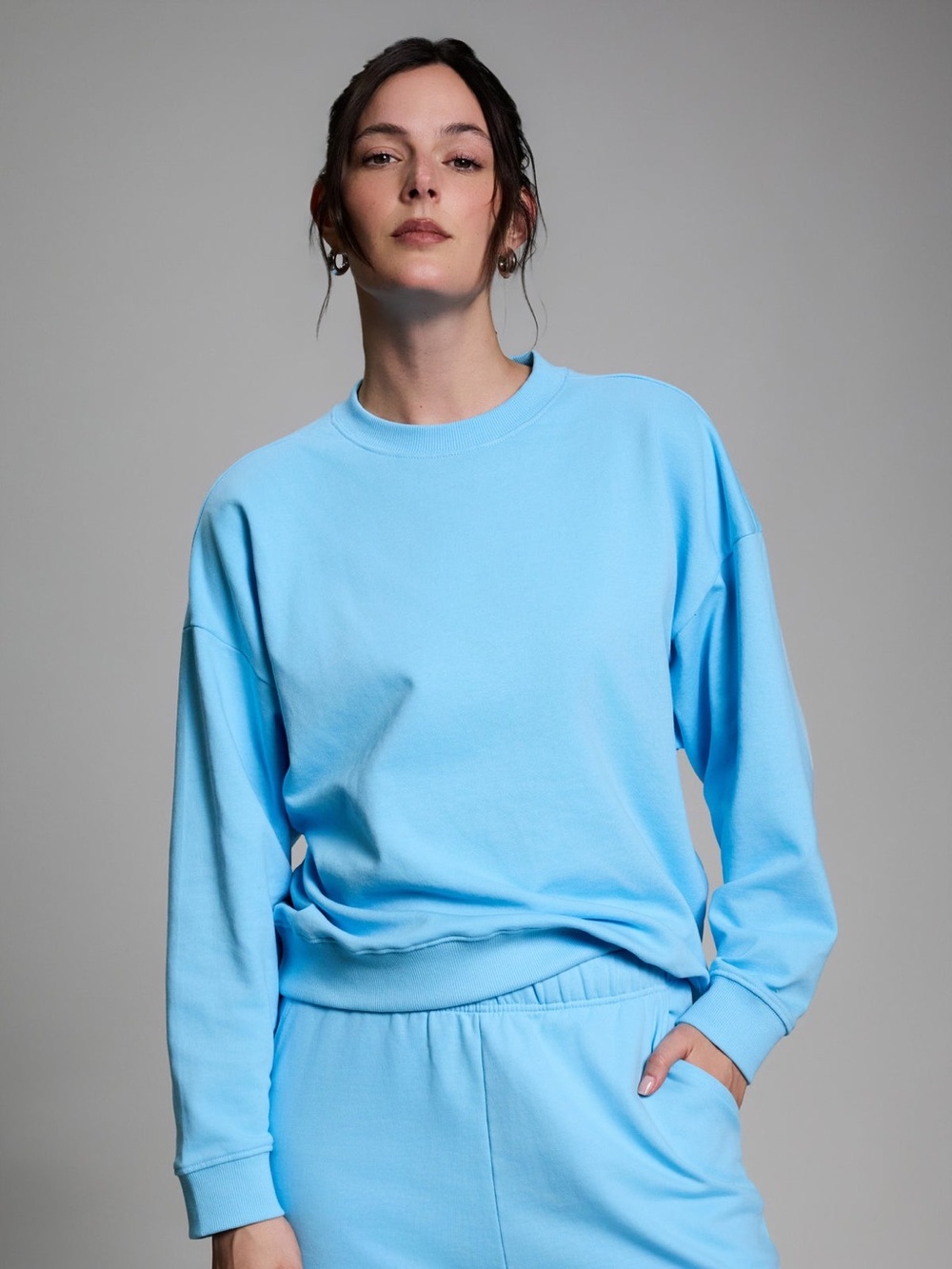 Year of Ours Sky Blue Crewneck Sweatshirt